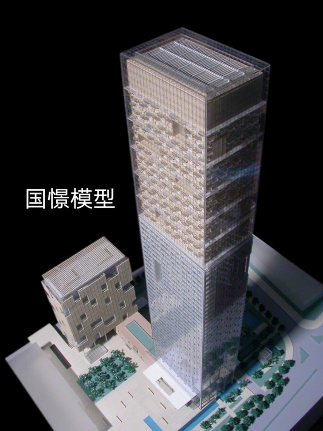 锡林浩特市建筑模型