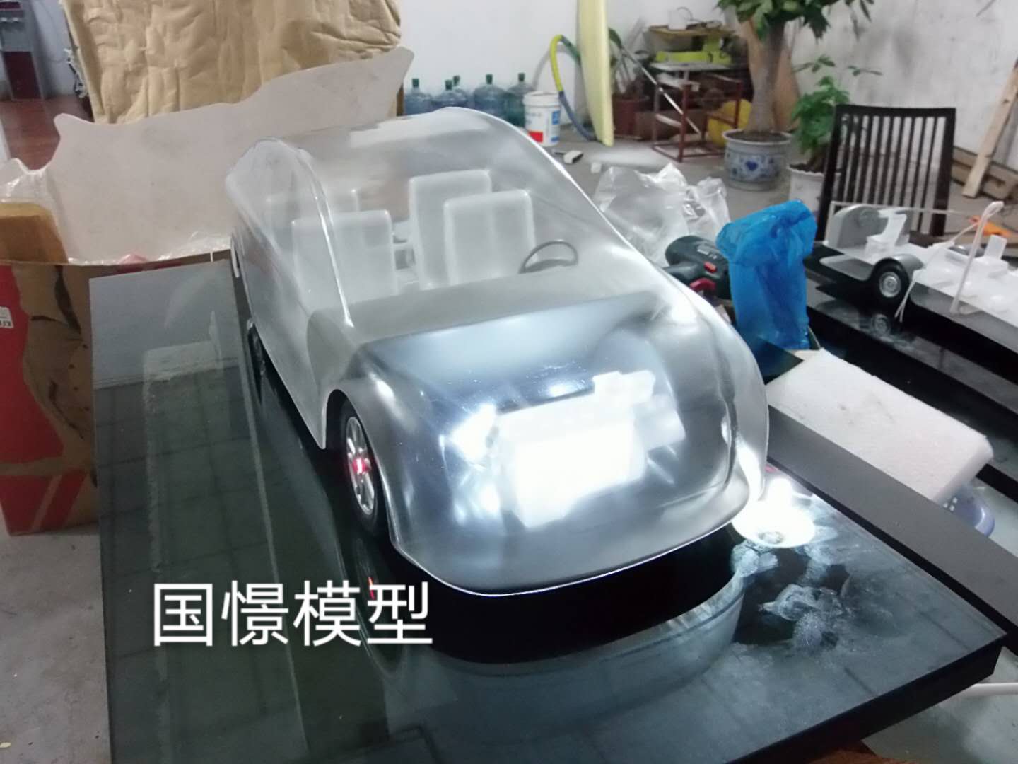 锡林浩特市透明车模型